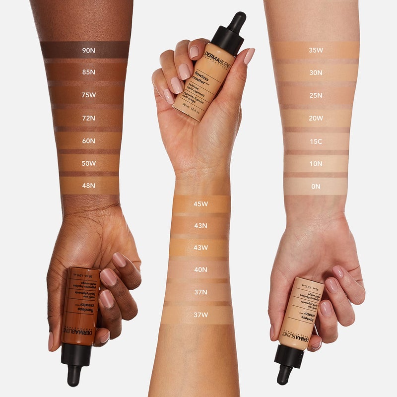 Dermablend Flawless Creator Multi-Use Liquid Foundation Makeup, 15C- Shade, Full Coverage Foundation, 1 Fl Oz - Image 4
